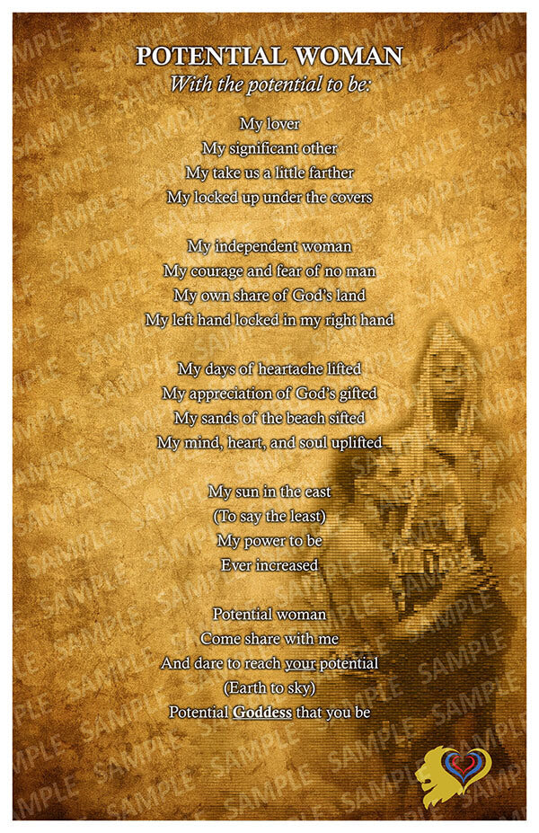 "Pontential Woman" - Poster