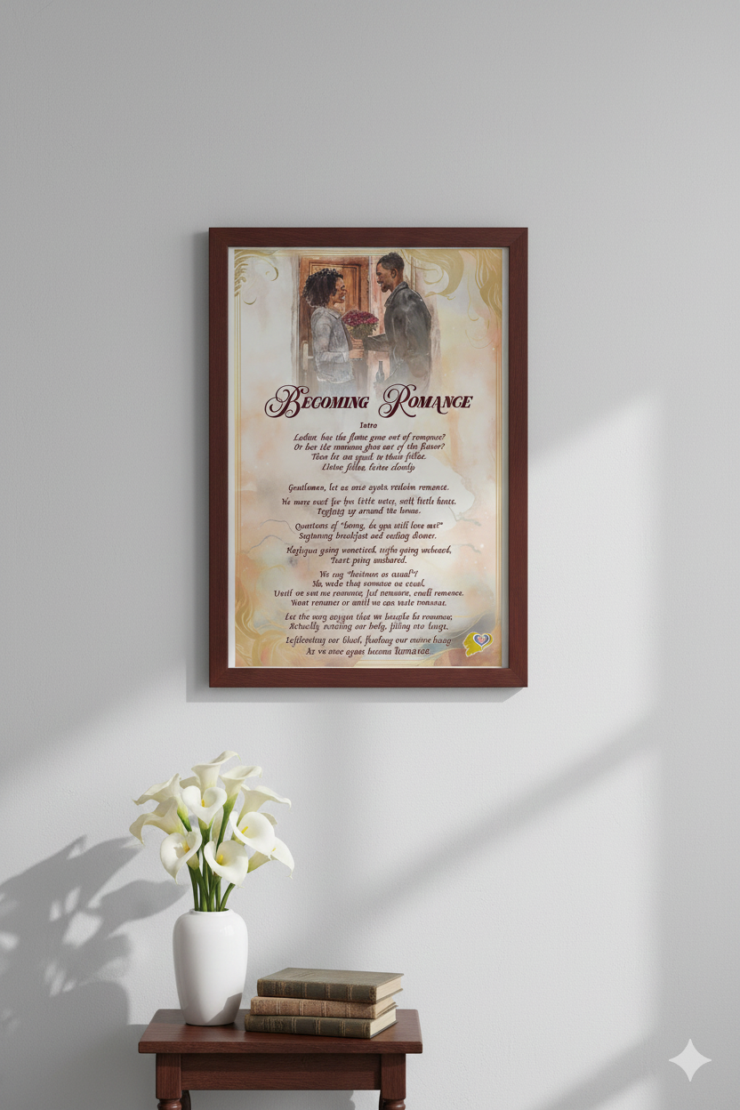 The "Becoming Romance" - Poster