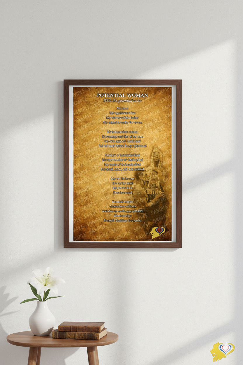 "Pontential Woman" - Poster