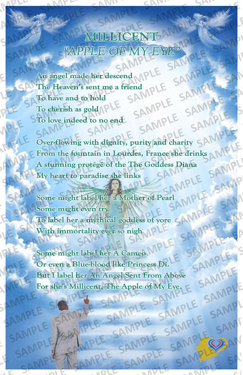 "Millicent" Personalized Tribute Poem - Poster
